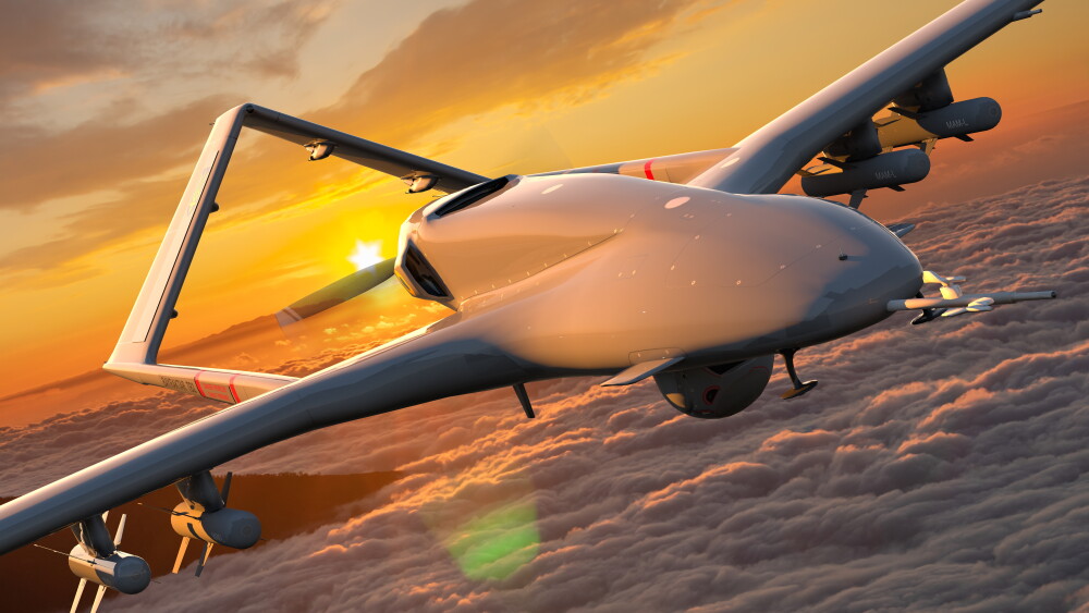 Morocco operates at least 13 Turkish Bayraktar TB2 drones, like that shown here.