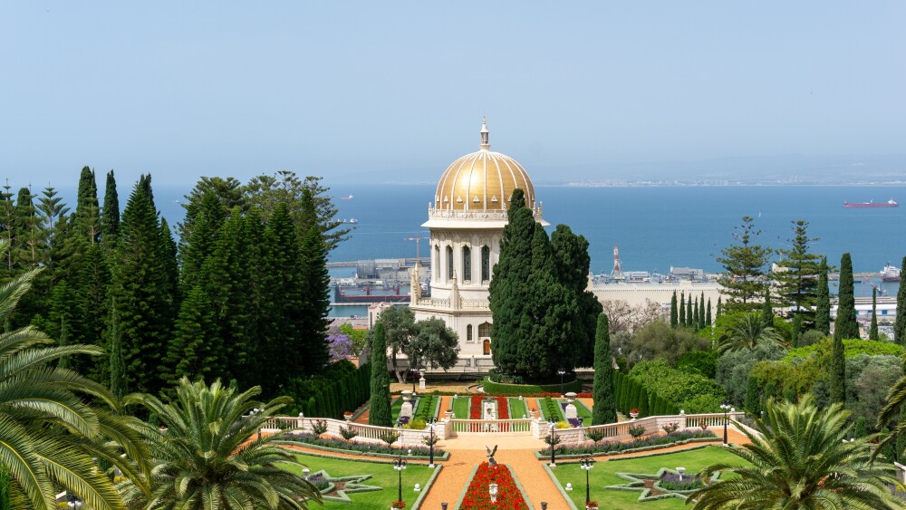 The Shrine of the Báb is the holiest place for followers of the Baháʼí faith.