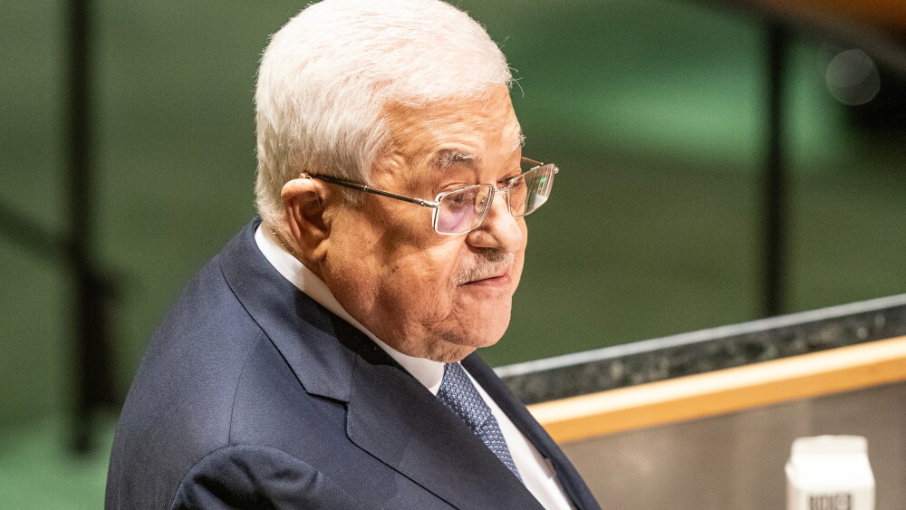Palestinian Authority President Mahmoud Abbas, born on November 15, 1935, won the Palestinian presidential election in January 2005 for a four-year term that expired in January 2009. No subsequent presidential election has renewed his electoral mandate. Image: Abbas speaks at the United Nations General Assembly in New York City on September 21, 2023.