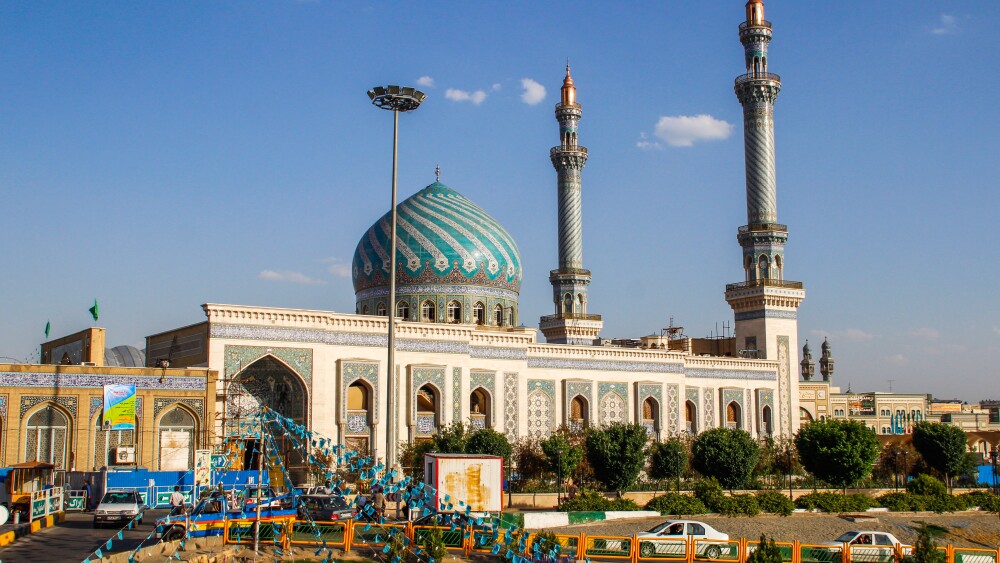A Shi'ite mosque in Qom, Iran.