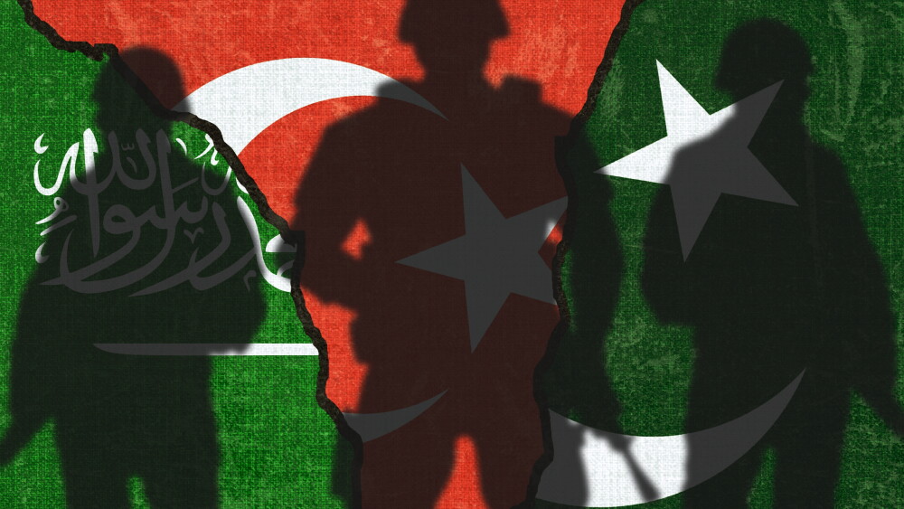 Pakistan, Saudi Arabia, and Turkey signed the Mecca Joint Defense Agreement on August 7, 2026.