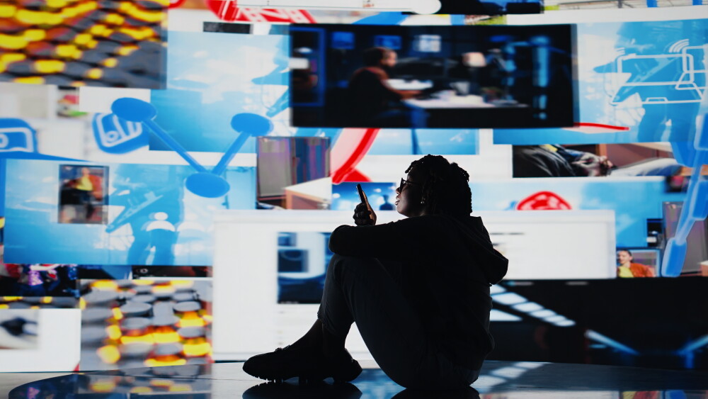 Surveys show more than half of Americans get news from social media and video networks.