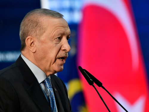 Turkish President Recep Tayyip Erdoğan in October 2025.
