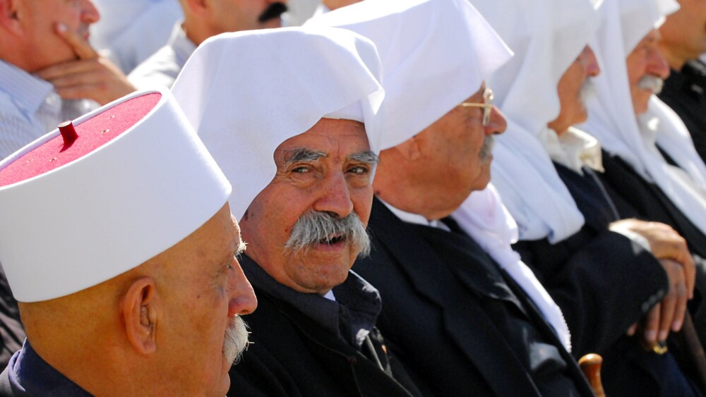 Druze leaders in Israel in a file photo.