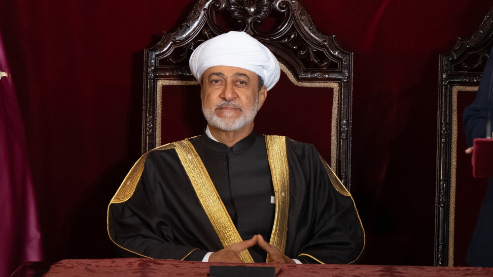 Oman's Sultan Haitham bin Tariq.