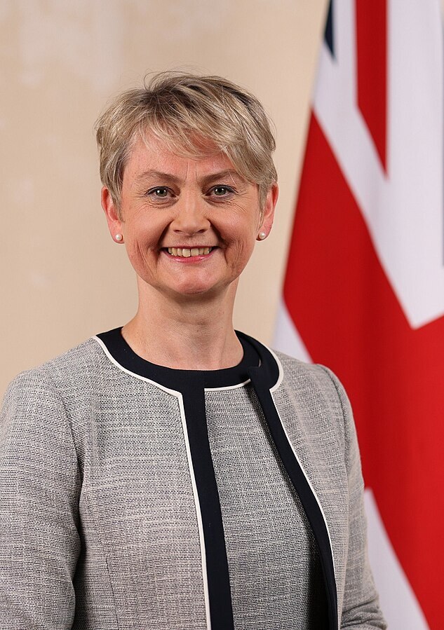 UK Home Secretary Yvette Cooper. (Wikimedia photo)