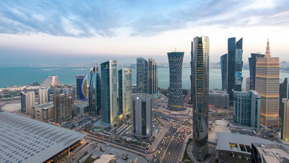 Doha, Qatar, where Hamas leaders have taken refuge.