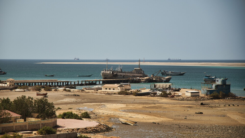 The port of Berbera, Somaliland, in February 2026.