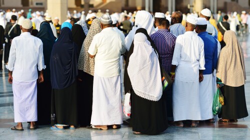 The majority of Saudi Arabia's Muslim citizens identify as Sunni Muslims.