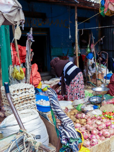 A market in Hargeisa, Somaliland.
