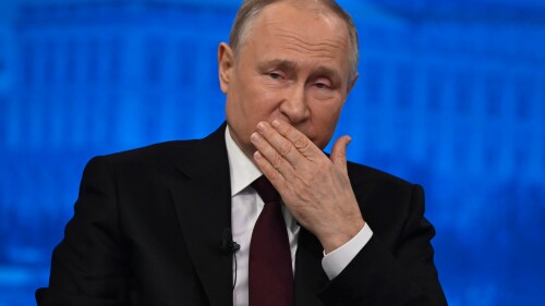 Russian President Vladimir Putin in a 2023 file photo.