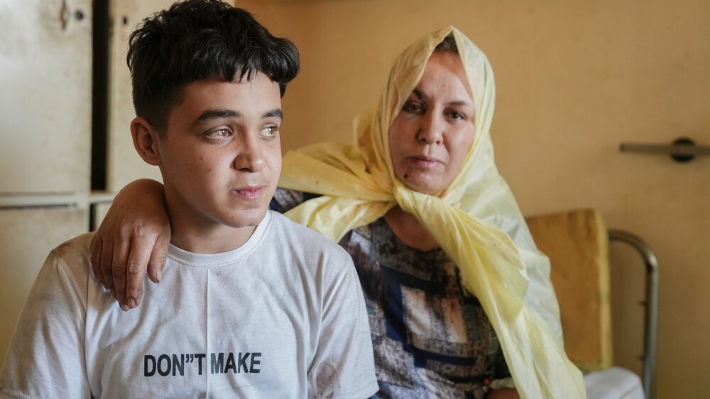 That the Druze would rather cast their lot with Israel than with Damascus demonstrates the depth of local anger that will not evaporate. Druze civilians receiving treatment in the hospital after being evacuated by Syrian government forces; July 16, 2025.