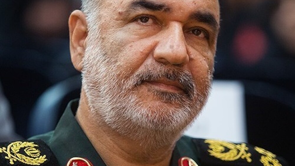 Hossain Salami, IRGC commander-in-chief. (Photo by Tasnim News Agency via Wikicommons.)