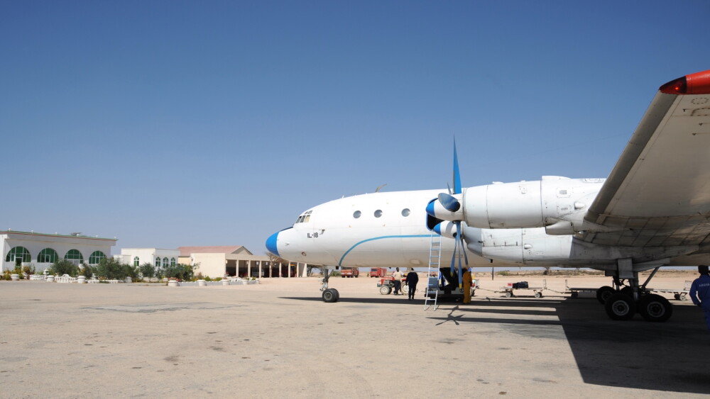 The international airport in Hargeisa , Somaliland.
