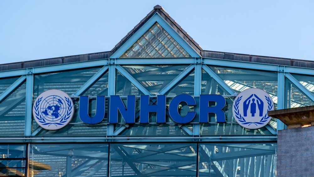 The United Nations High Commissioner for Refugees headquarters in Geneva, Switzerland.