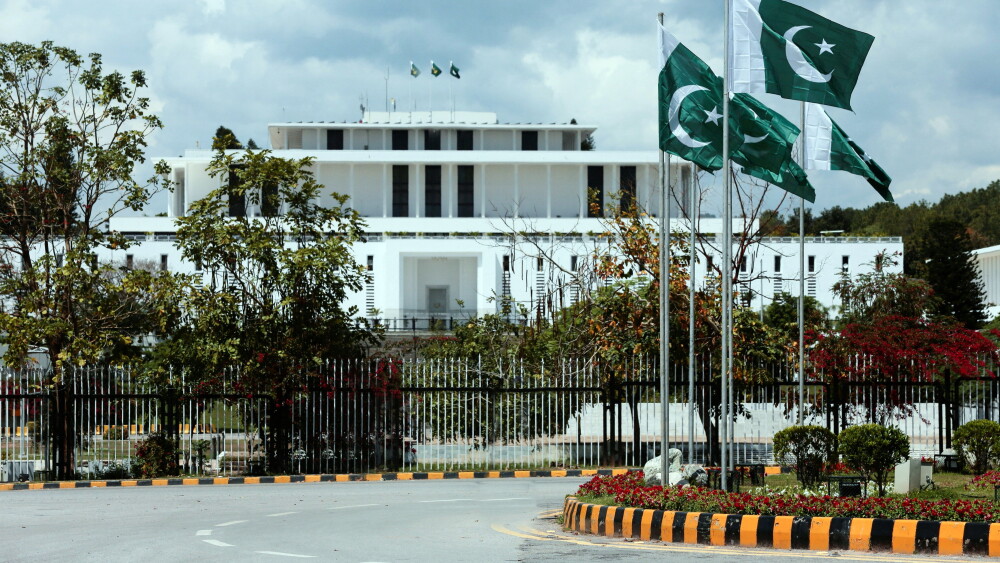 Pakistan's presidential palace in Islamabad in February 2026.