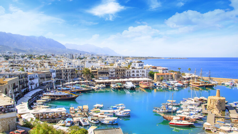 The port of Kyrenia, Northern Cyprus.