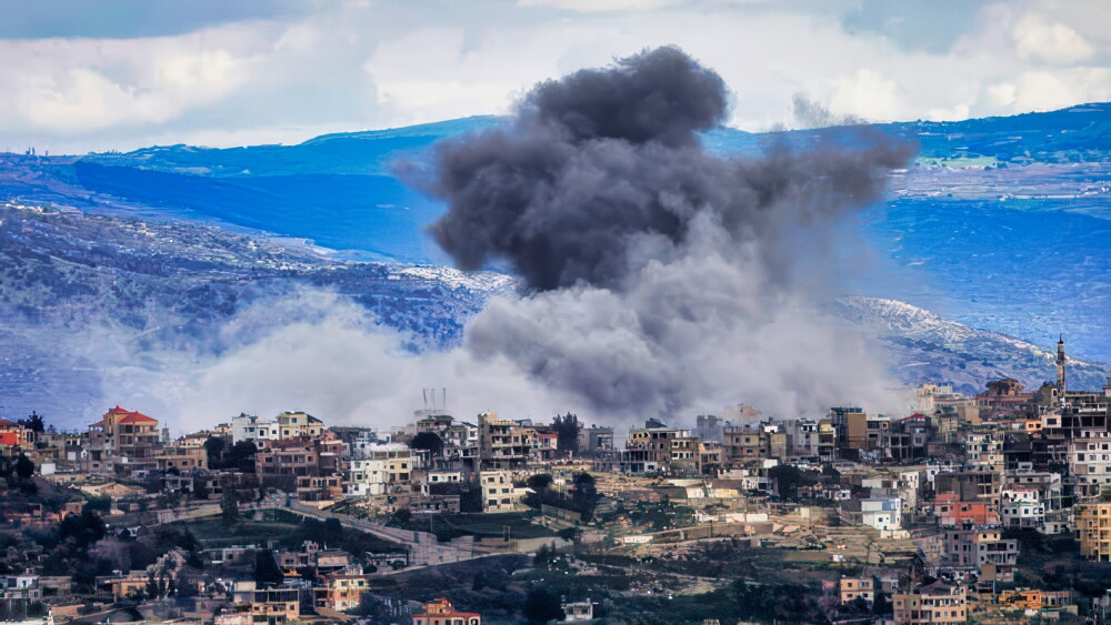 After a prolonged period of refraining from attacking Israel, Hezbollah, although unprovoked by Israel, fired hundreds of missiles and drones at both civilians and military forces during the U.S.-Israel war with Iran from February to April this year. This was the latest uptick in attacks since Hezbollah—again, unprovoked—joined the hostilities against Israel after Hamas’s surprise invasion of the country and the massacre of 1,200 Israelis in October 2023. Image: An Israeli strike in South Lebanon, April 06, 2026.