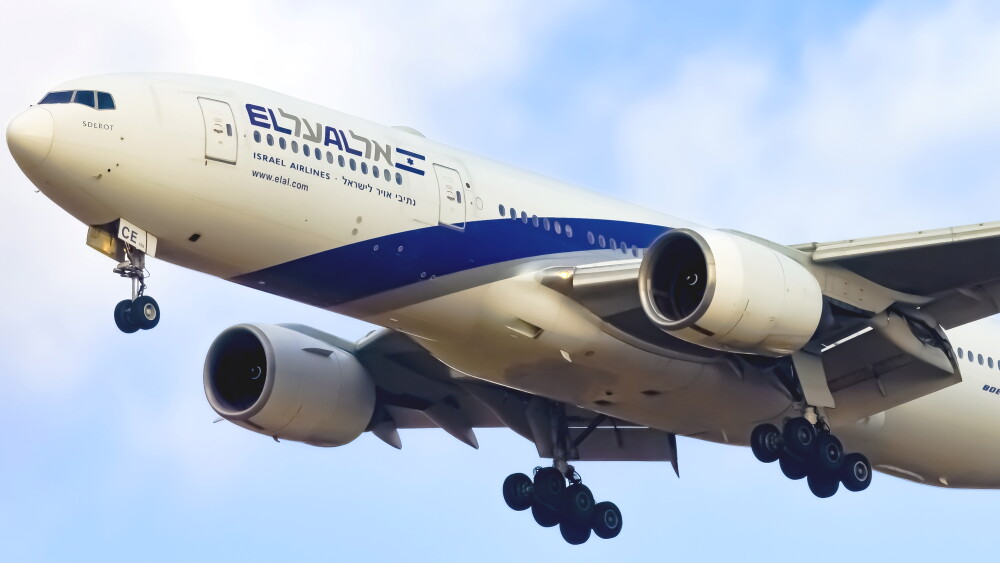 Over the last 20 years, more than 20 percent of French Jews have left France. According to one survey, 40 percent of those who remain want to leave. Image: An El Al Boeing 777-200ER landing at Tel Aviv Ben Gurion Airport.