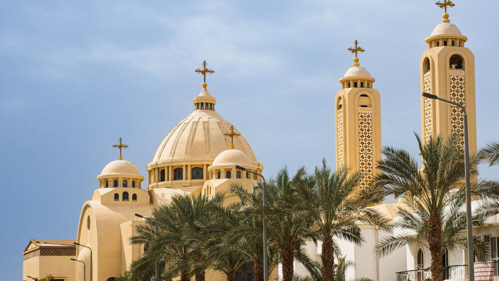 The Coptic Orthodox Church of the All Saints in the Sharm El Sheikh, Egypt.