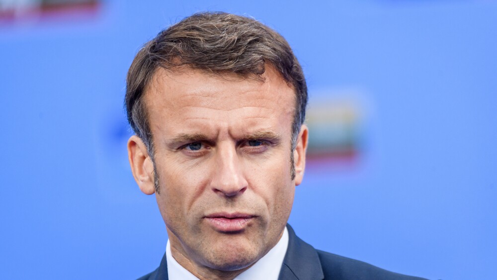 French President Emmanuel Macron in a 2023 photo.