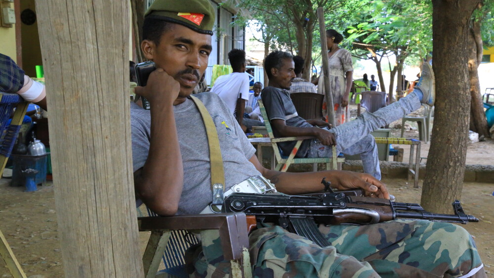 A Tigray Defense Forces fighter in Mekelle, Ethiopia.