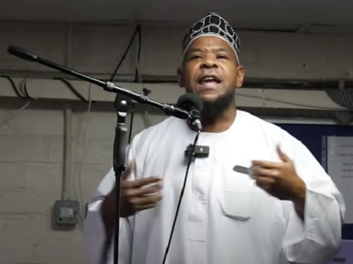 Figure 1 Taken at Usamah’s last U.K. Sermon https://youtu.be/zKgCte-hNuQ?si=uWqd9XZKoHP6919V