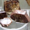 Crystals of the rare-earth metal gadolinium, which is used in MRI scans.
