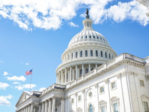 The U.S. Capitol building.