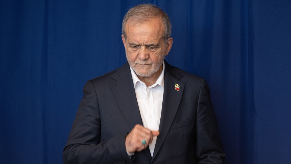 Iranian President Masoud Pezeshkian