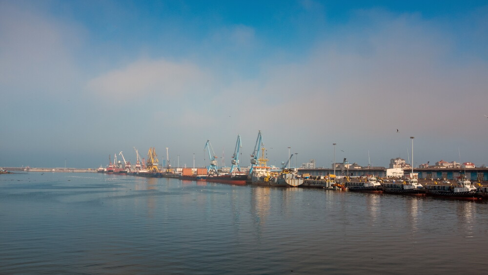 The Port of Anzali on the Caspian Sea coast in northern Iran.
