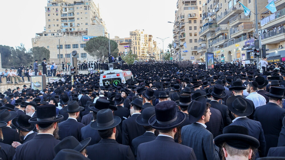 A rally against including the Haredi community in Israel's draft drew an estimated million people to Jerusalem in October 2025.