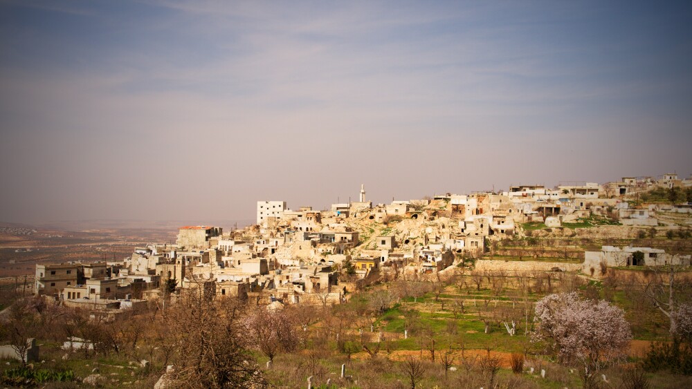 A view of Idlib, Syria.