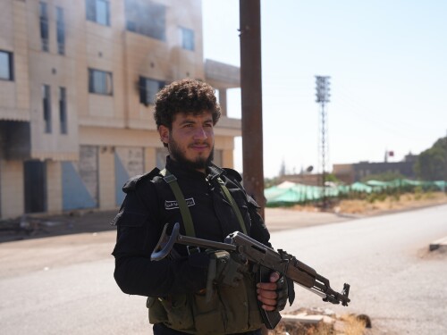 The Syrian army deployed tanks and troops in the Druze city of Al-Suwayda’ (Sweida); July 15, 2025.