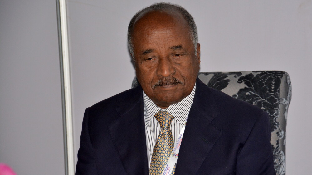 Eritrea's Foreign Affairs Minister Osman Mohammed Saleh.