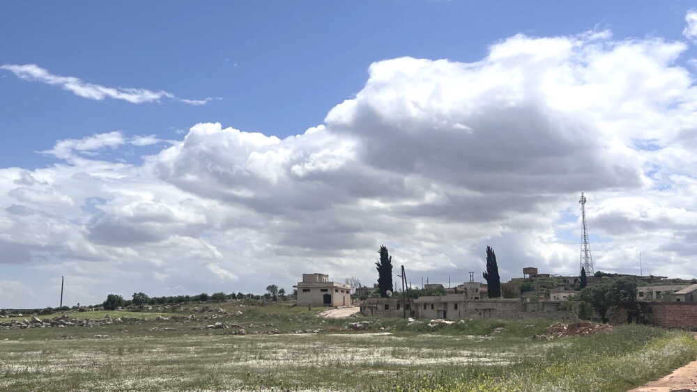 The abandoned Kurdish village of Basilê in the southeast Afrin region of Syria is off-limits to its original inhabitants and visitors because it lies in a “military zone.”